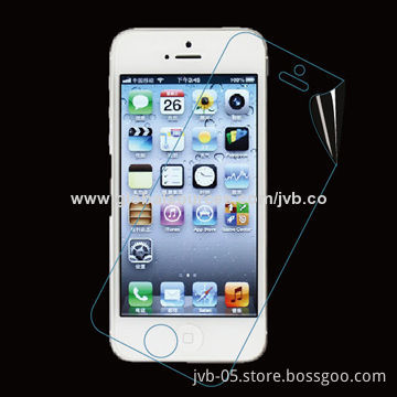 High-quality No Bubble Anti-UV Super Clear Screen Guard for Cellphones/Mobile Phones LCD Display